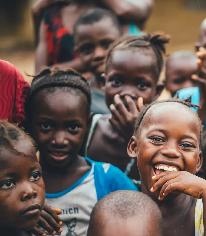 Children smiling together